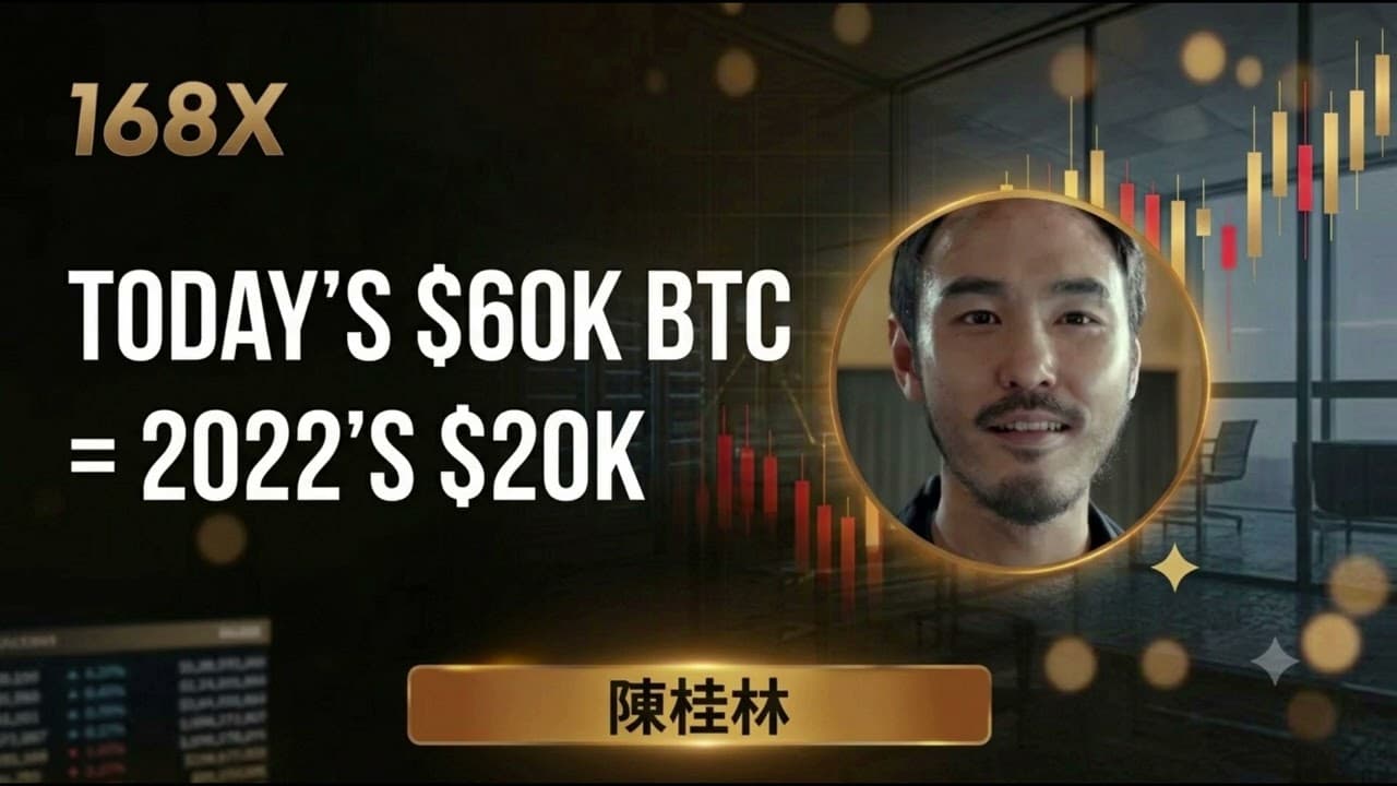 陳桂林：65K 的比特幣就是 2022 年 20K 的比特幣，遍地黃金的時候要怎麼撿？