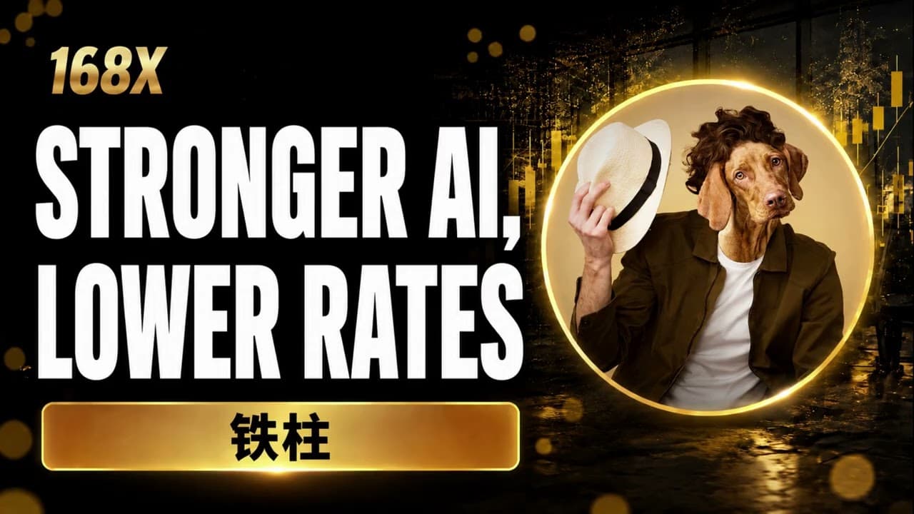鐵柱：AI 沒有泡沫！AI 越強，降息越近