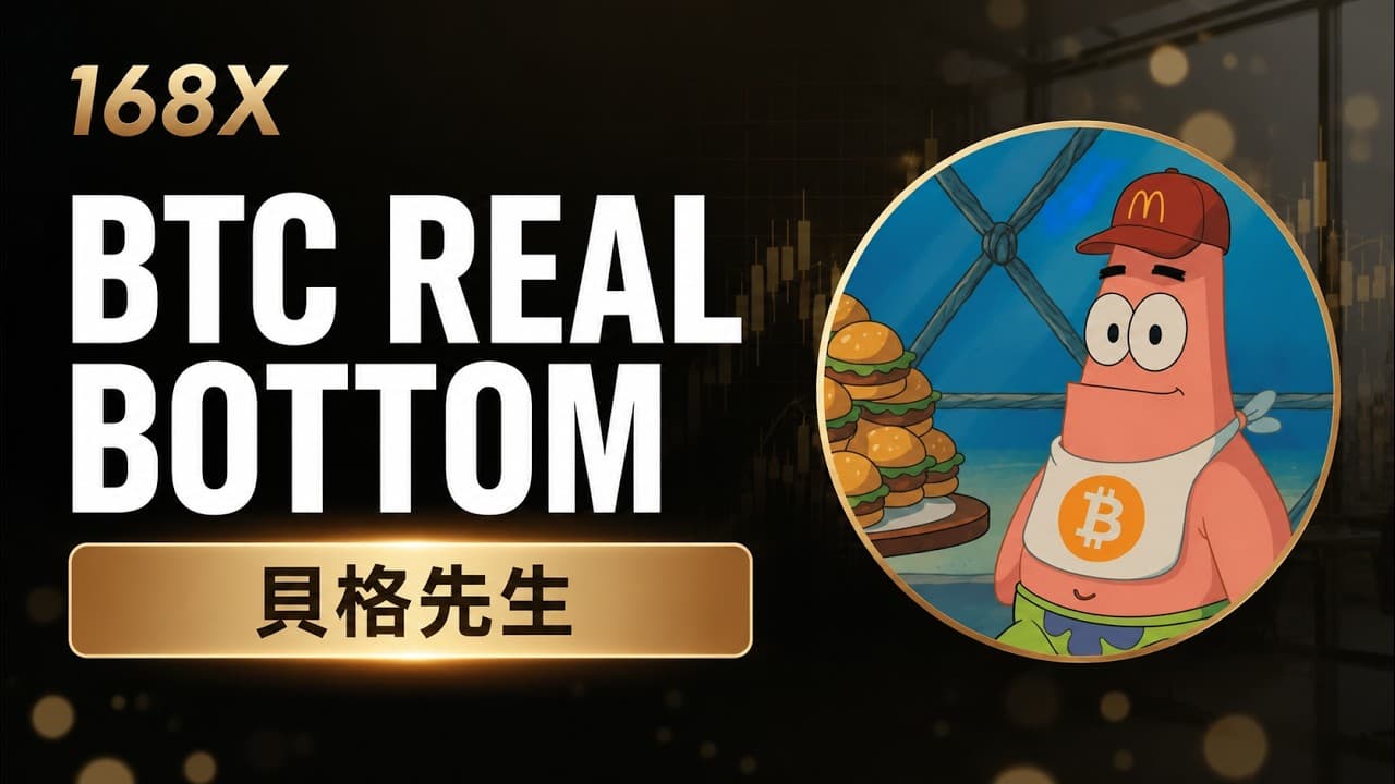 貝格先生：比特幣 59K 不是底，還差「最後一跌」！鏈上數據與 Liquidity 分析 BTC 真底部在哪？