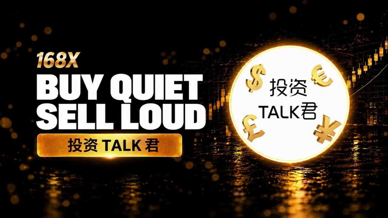 投資 Talk 君：買在無人問津，賣在人聲鼎沸