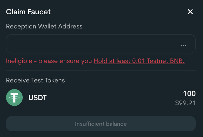 HertzFlow Claim Faucet Ineligible 提示